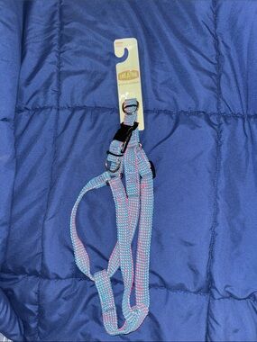 Lake & Trail Green and Orange Adjustable Step-In Dog Harness